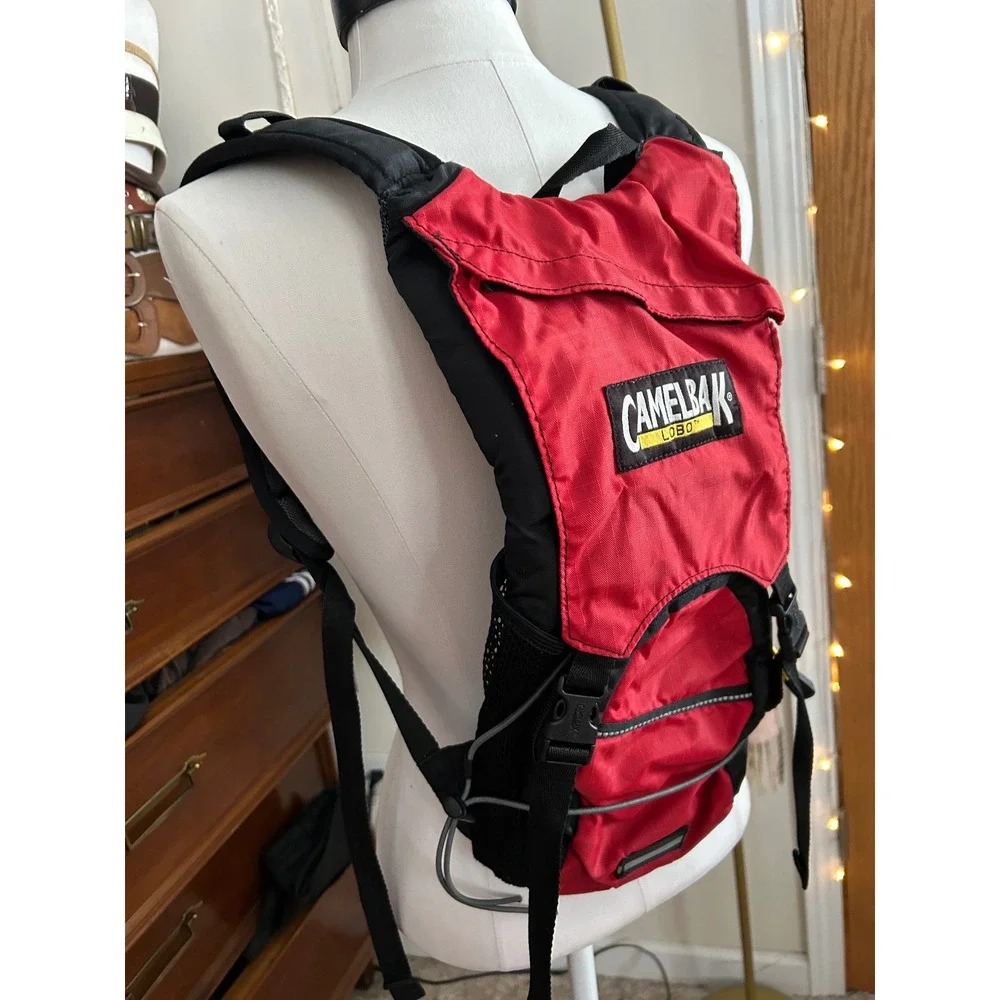 CamelBak Lobo Hydration Pack Backpack Red Black Hiking‎ Biking No Bladder